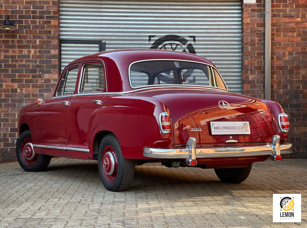 1958 Mercedes Benz 190 Ponton Sedan
