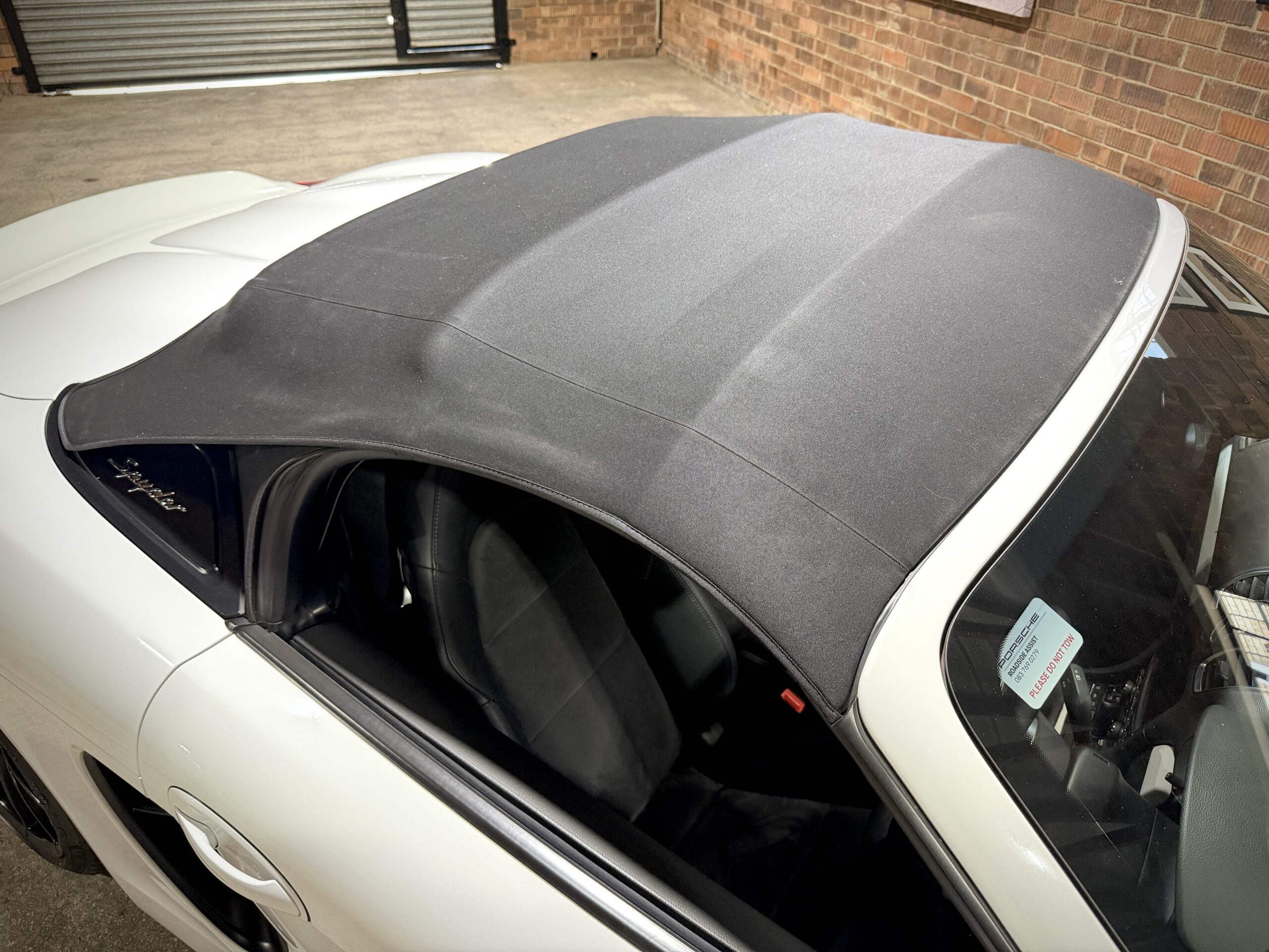 2016 Porsche Boxster Spyder (981)