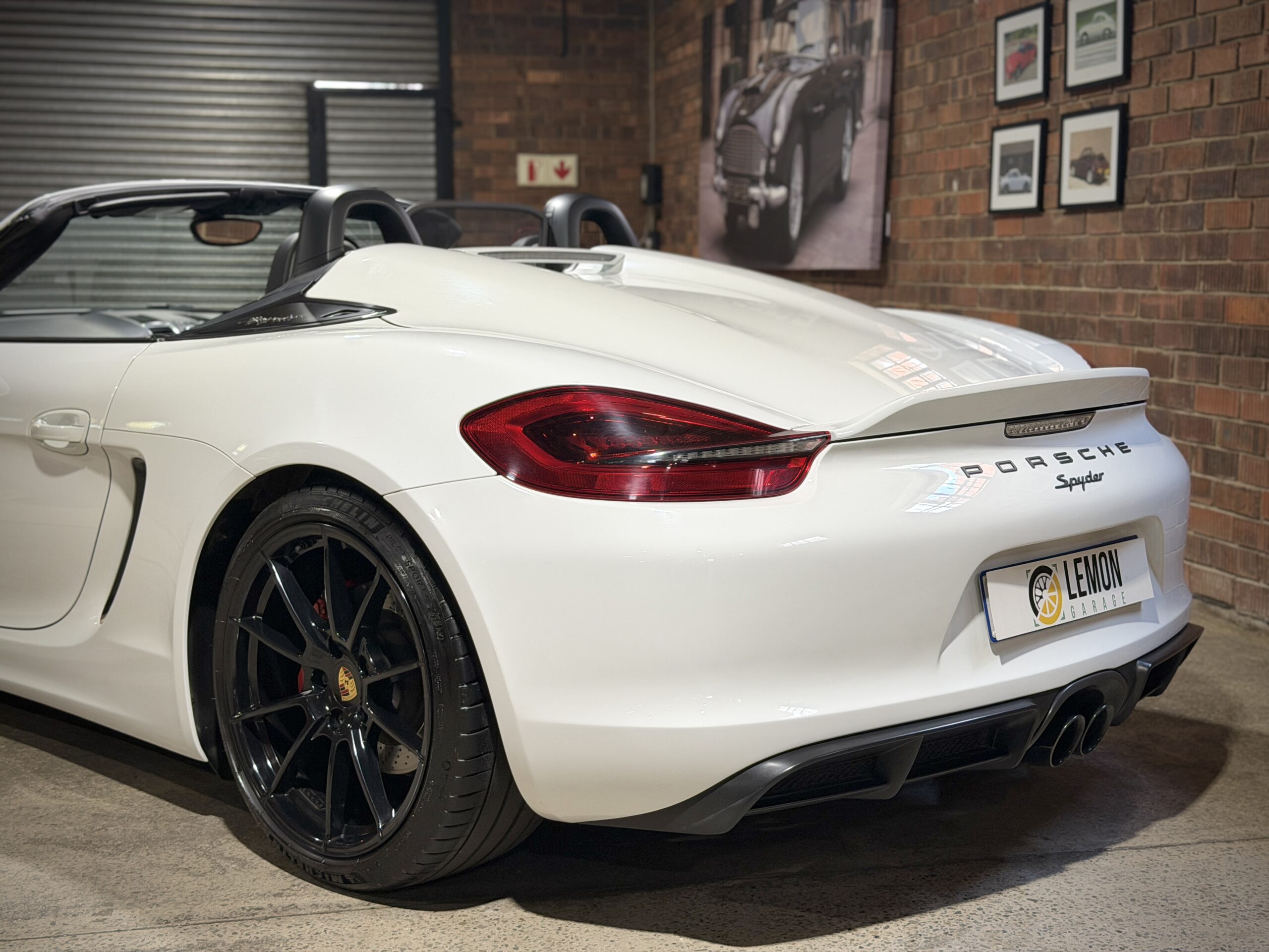2016 Porsche Boxster Spyder (981)